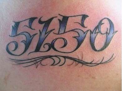 5150 Tattoo style