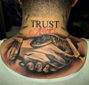 Trust on one tattoo