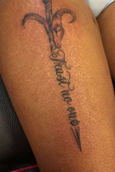 Trust No One Tattoo symbolism