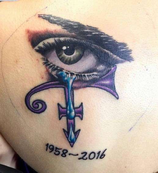 Eye Prince symbol tattoo