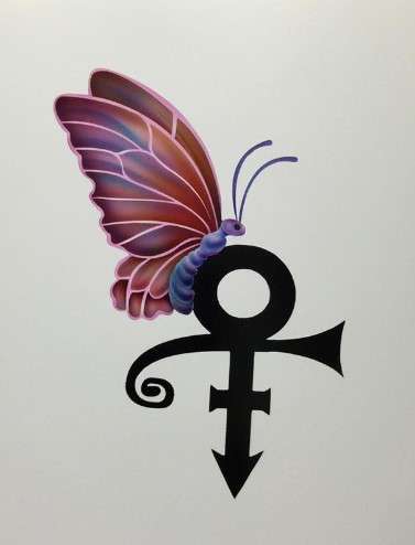 Sheila E. Prince symbol tattoo raw