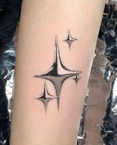 Spiritual Star Tattoo design