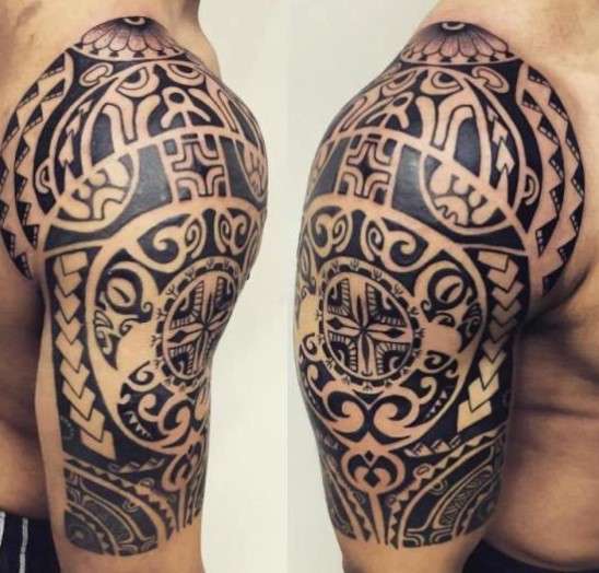 Spiritual Tribal Tattoo symbol