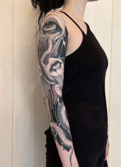 Surreal Tattoo Sleeve women