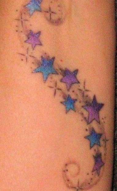 Whimsical Star Tattoo ideas
