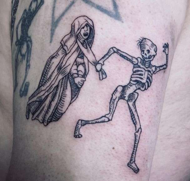 Danse Macabre tattoo style