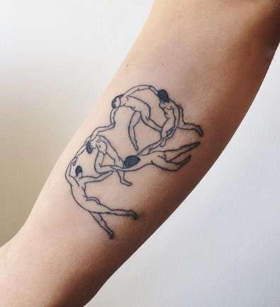 Matisse La Danse tattoo ideas