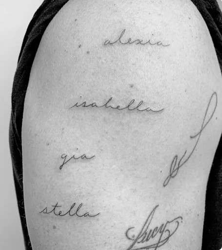 Matt Damon Tattoo 